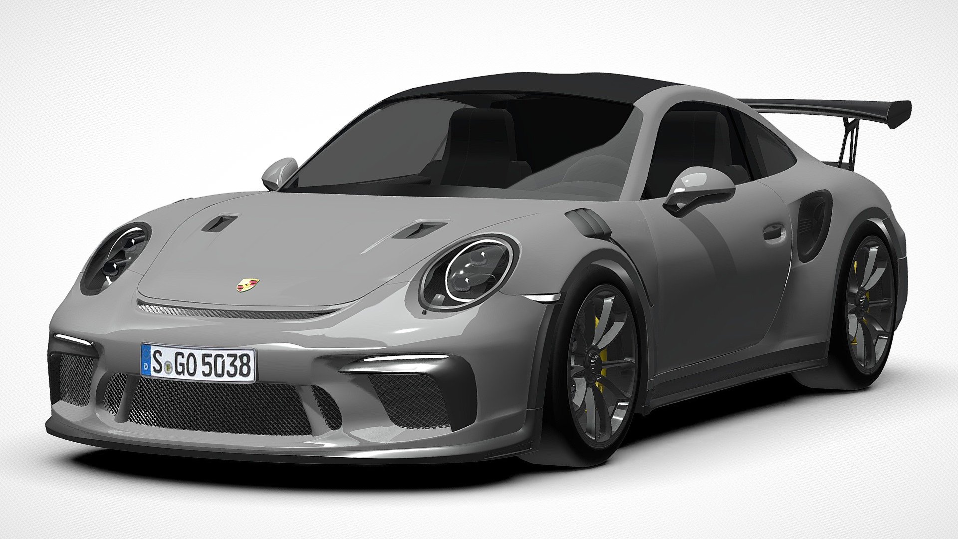 Porsche 911 GT3 (992) 3d model