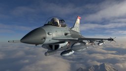 F16 toy style