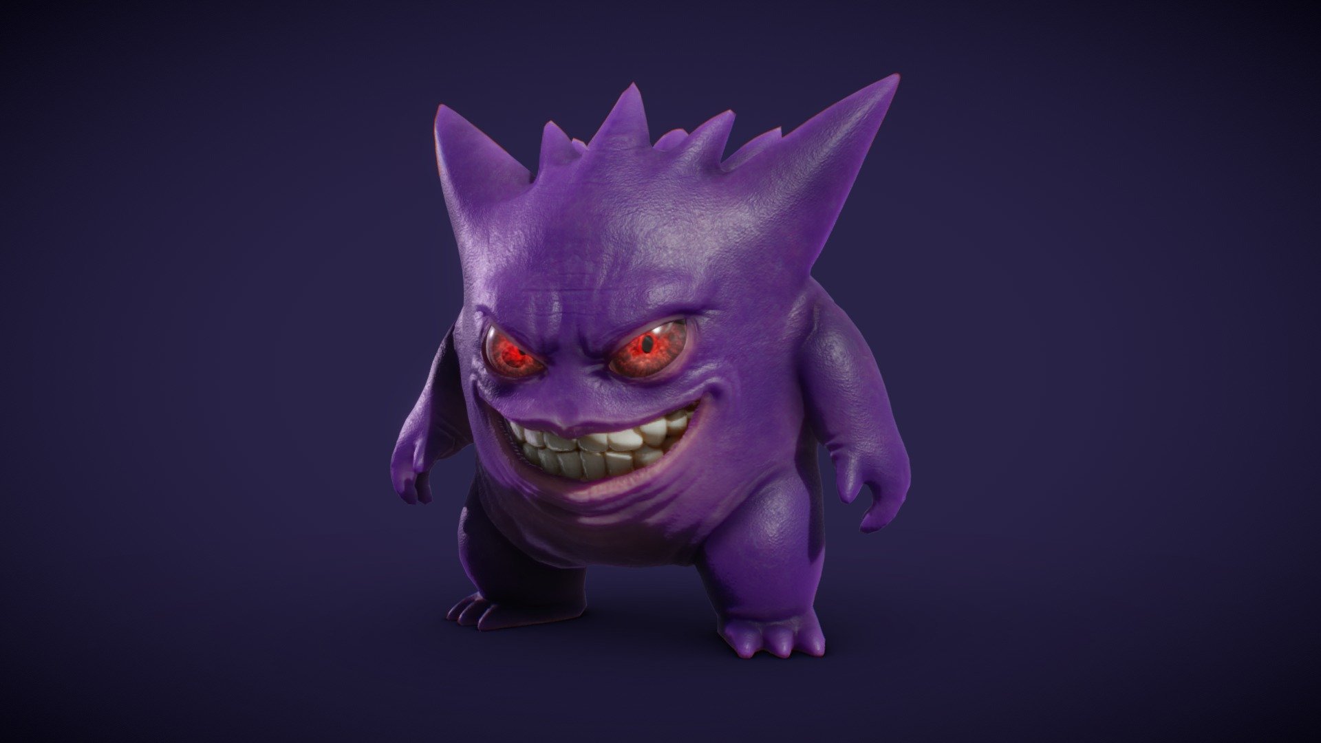 Gengar 3d model