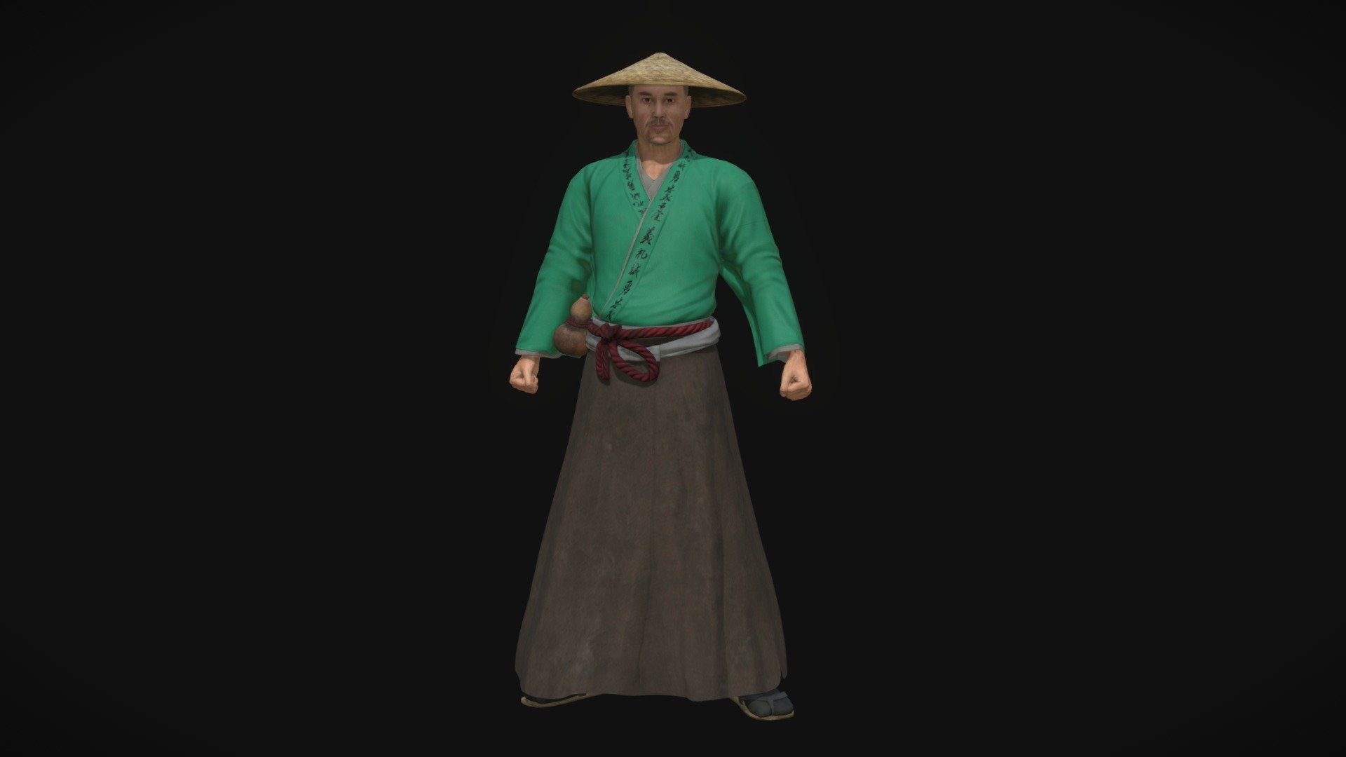 Samurai 3d model