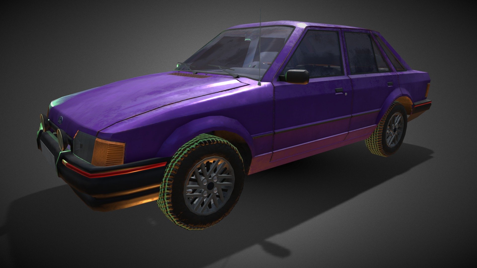 Ford Escort MK4 3d model