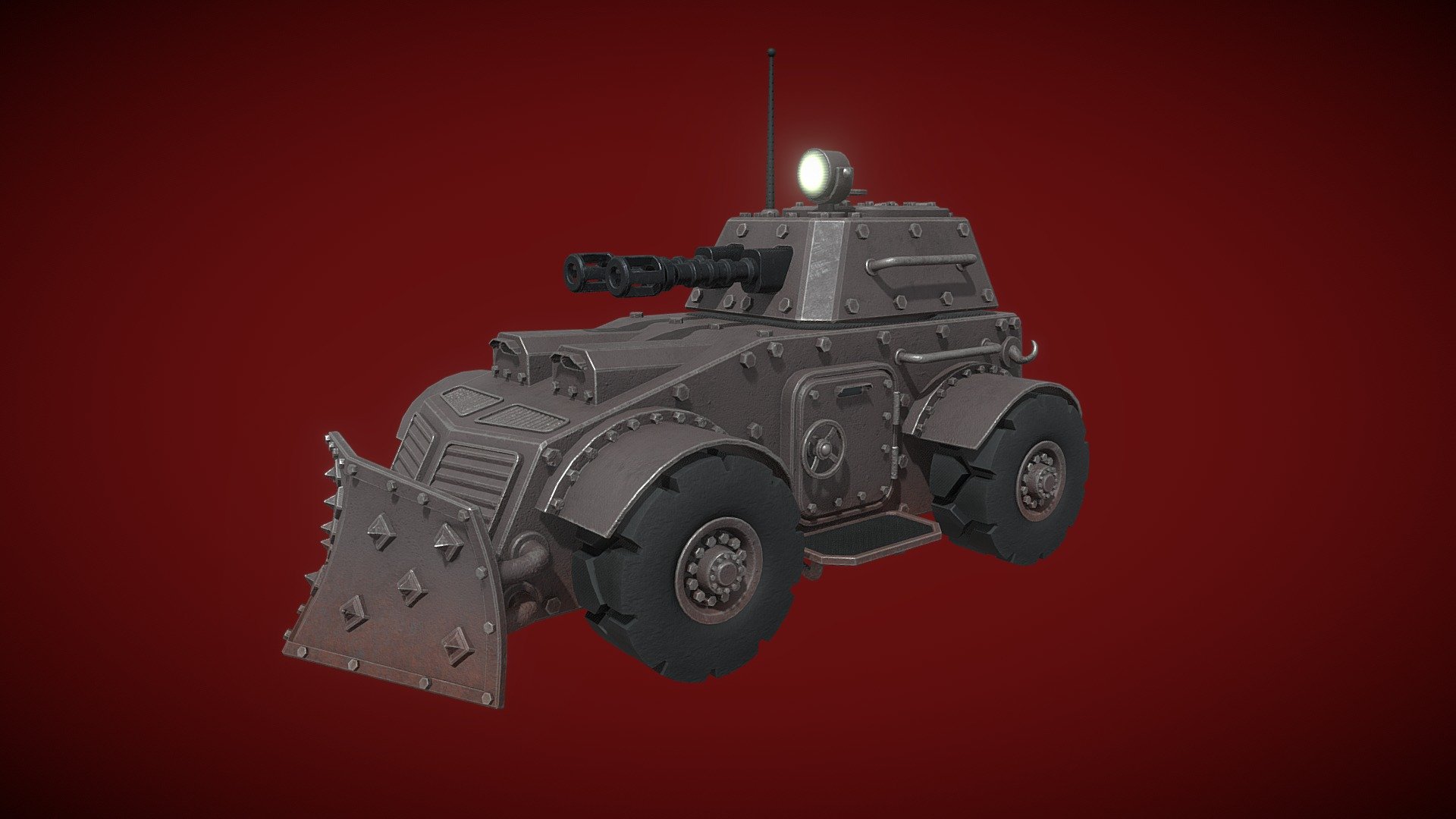 Grot BTR 3d model