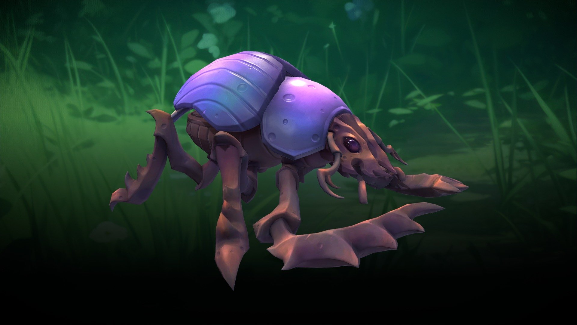 Stylized Scarab 3d model