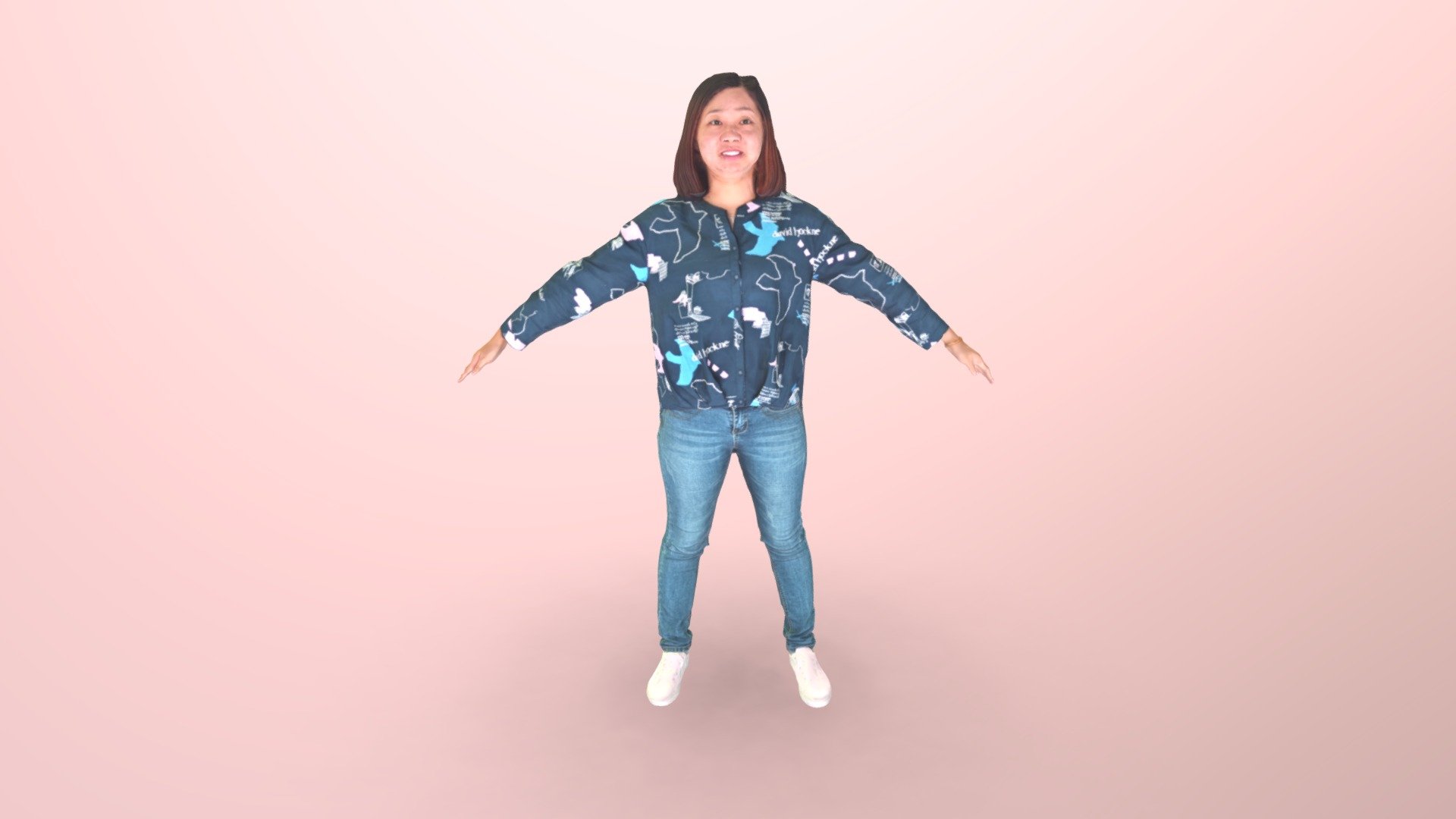 618-T Pose 3d model