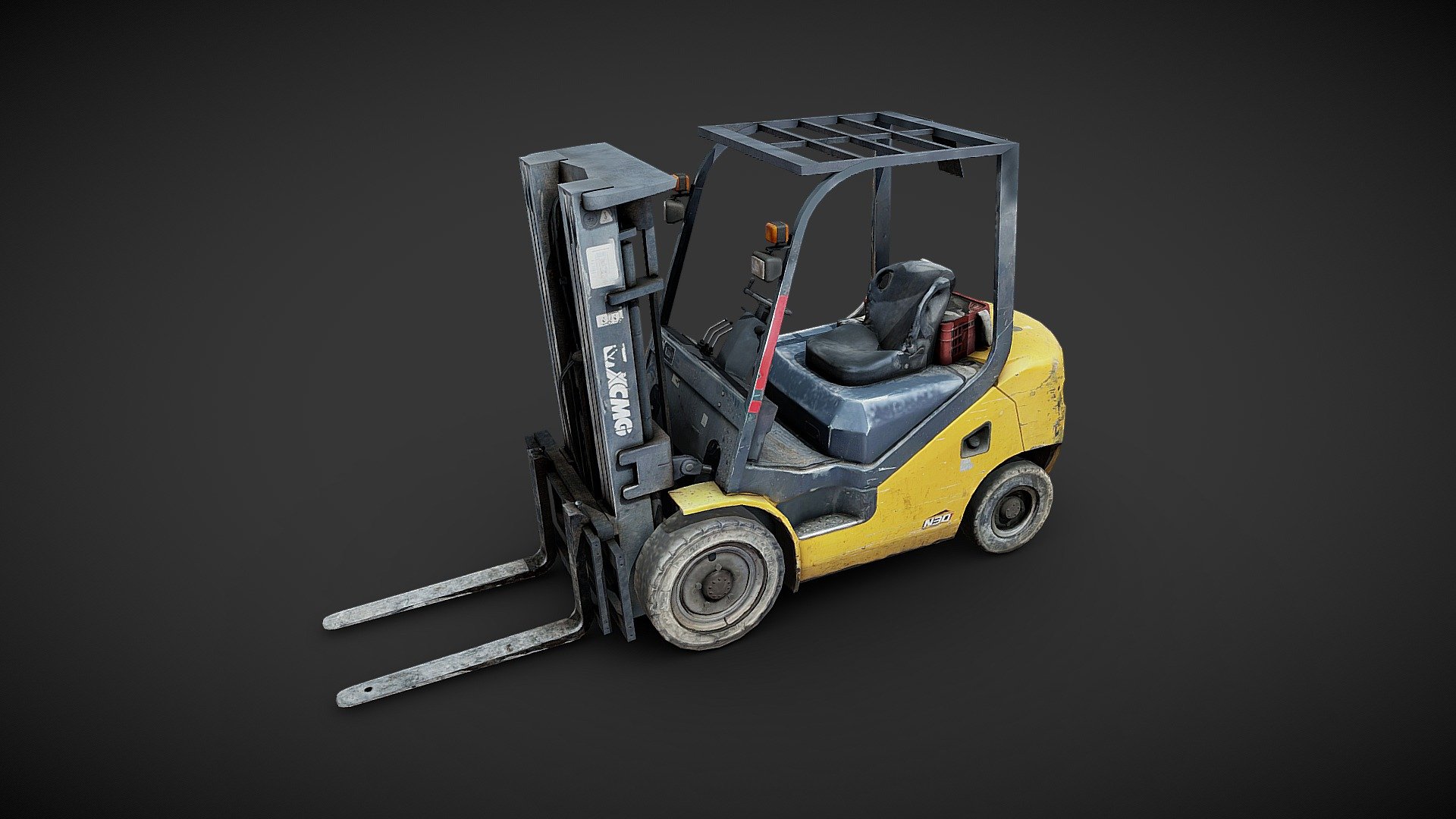 Forklift 3d model