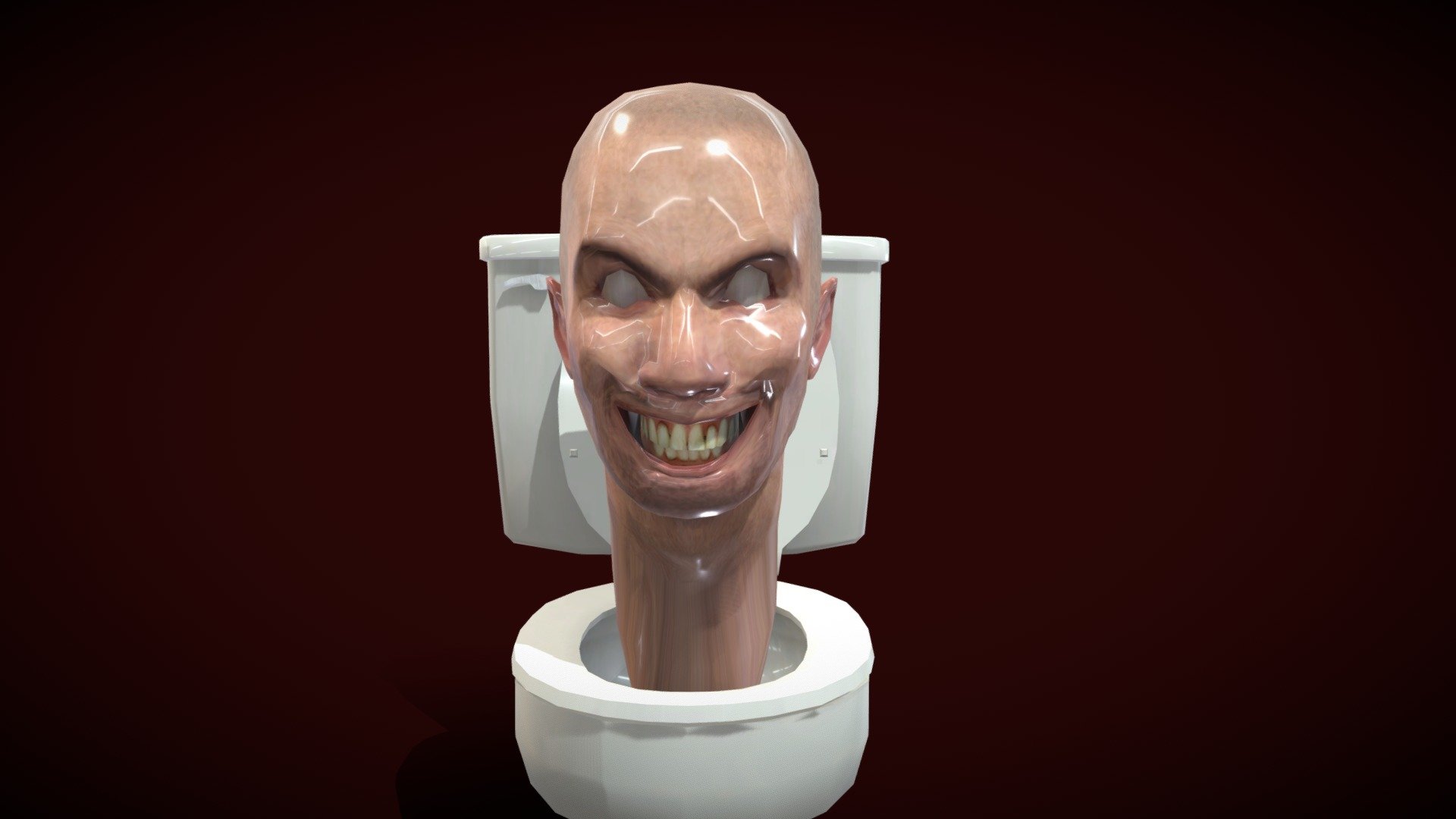 Male 04 Skibidi Toilet 3d model