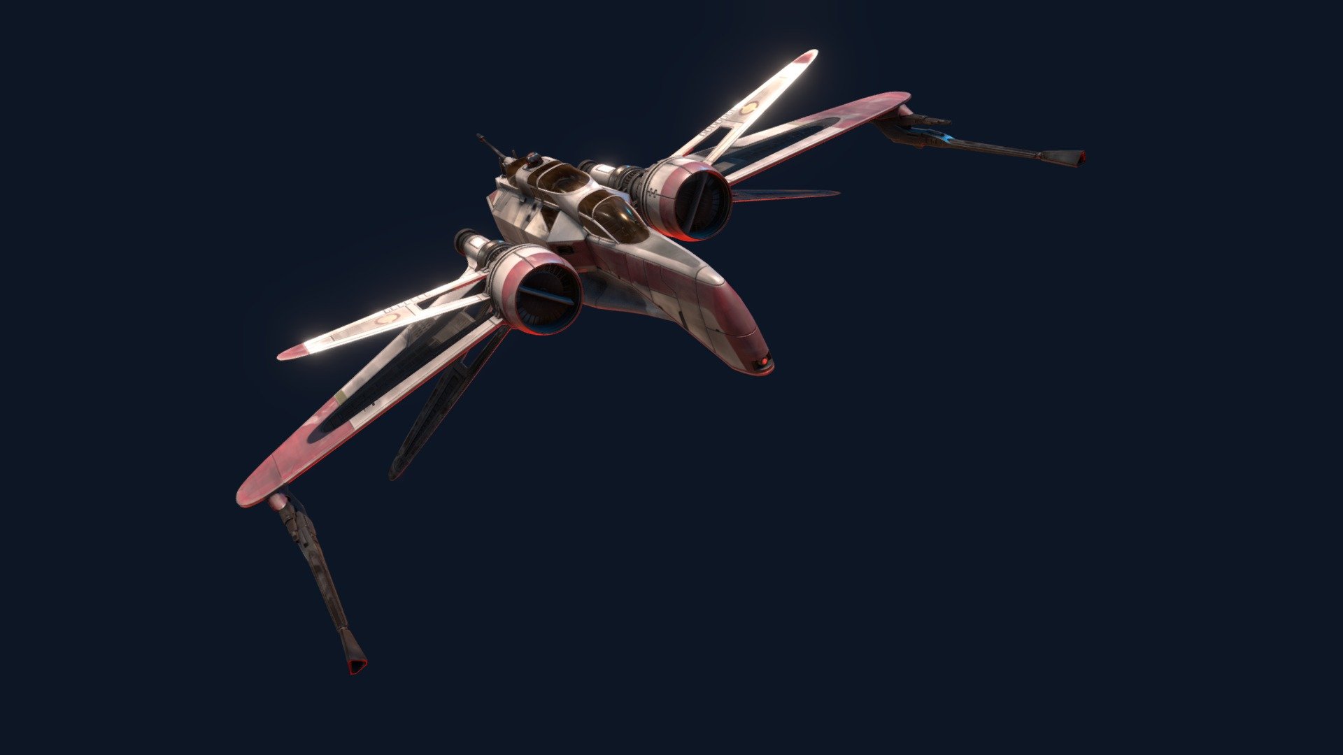 ARC-170 Starfighter 3d model