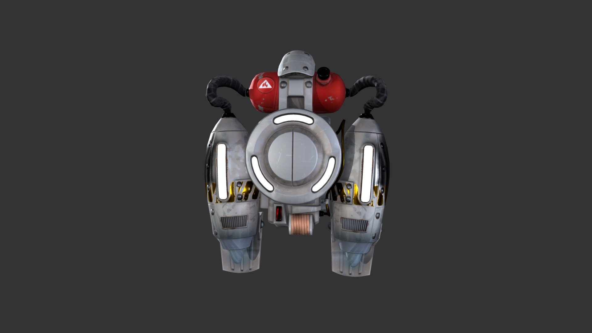 Fortnite Jetpack 3d model