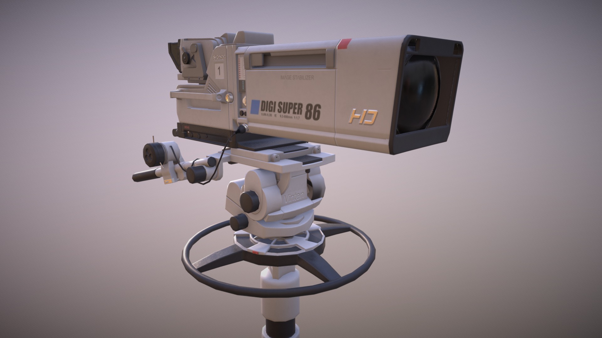 Camera 3d model