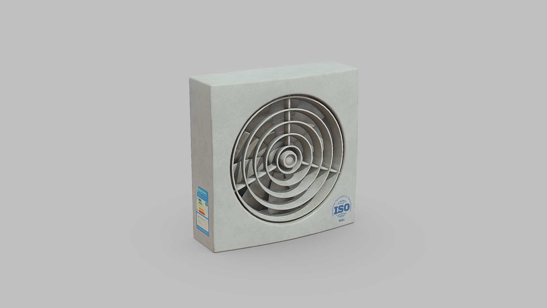 Exhaust Fan-Freepoly.org 3d model