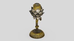 Chinese lotus lamp-Freepoly.org