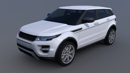 Range Rover Evoque (Low Poly)