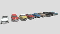 Classic 1950 Cars Pack