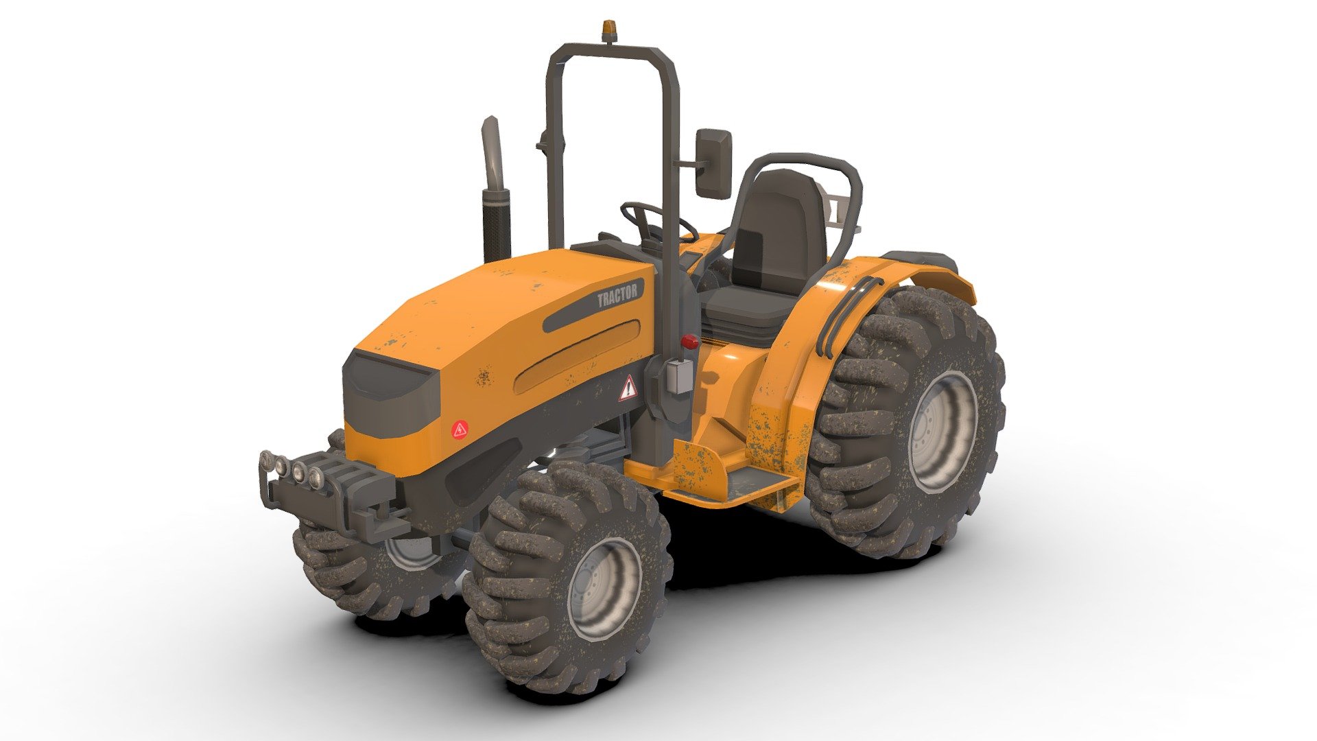 Tractor Model 1 3d model