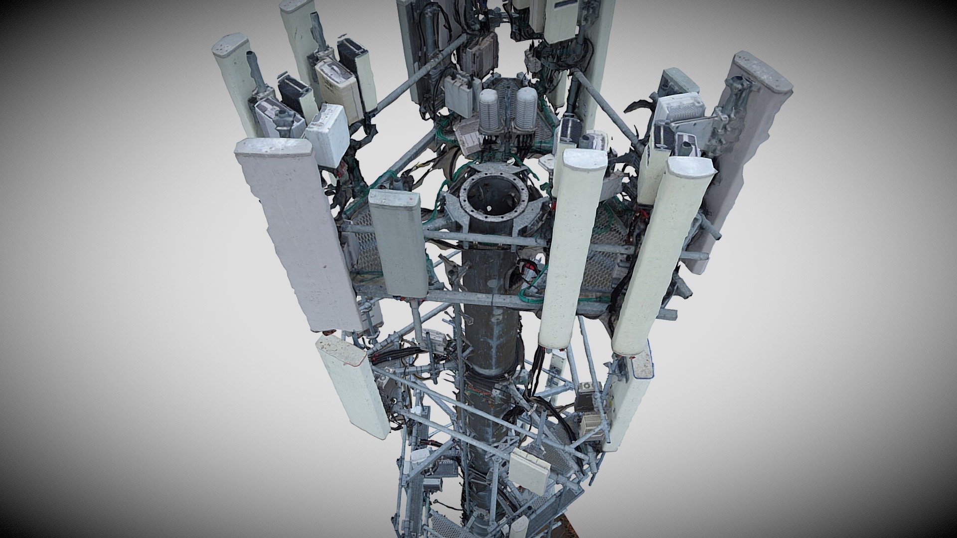 Communications Tower 3D 3d model