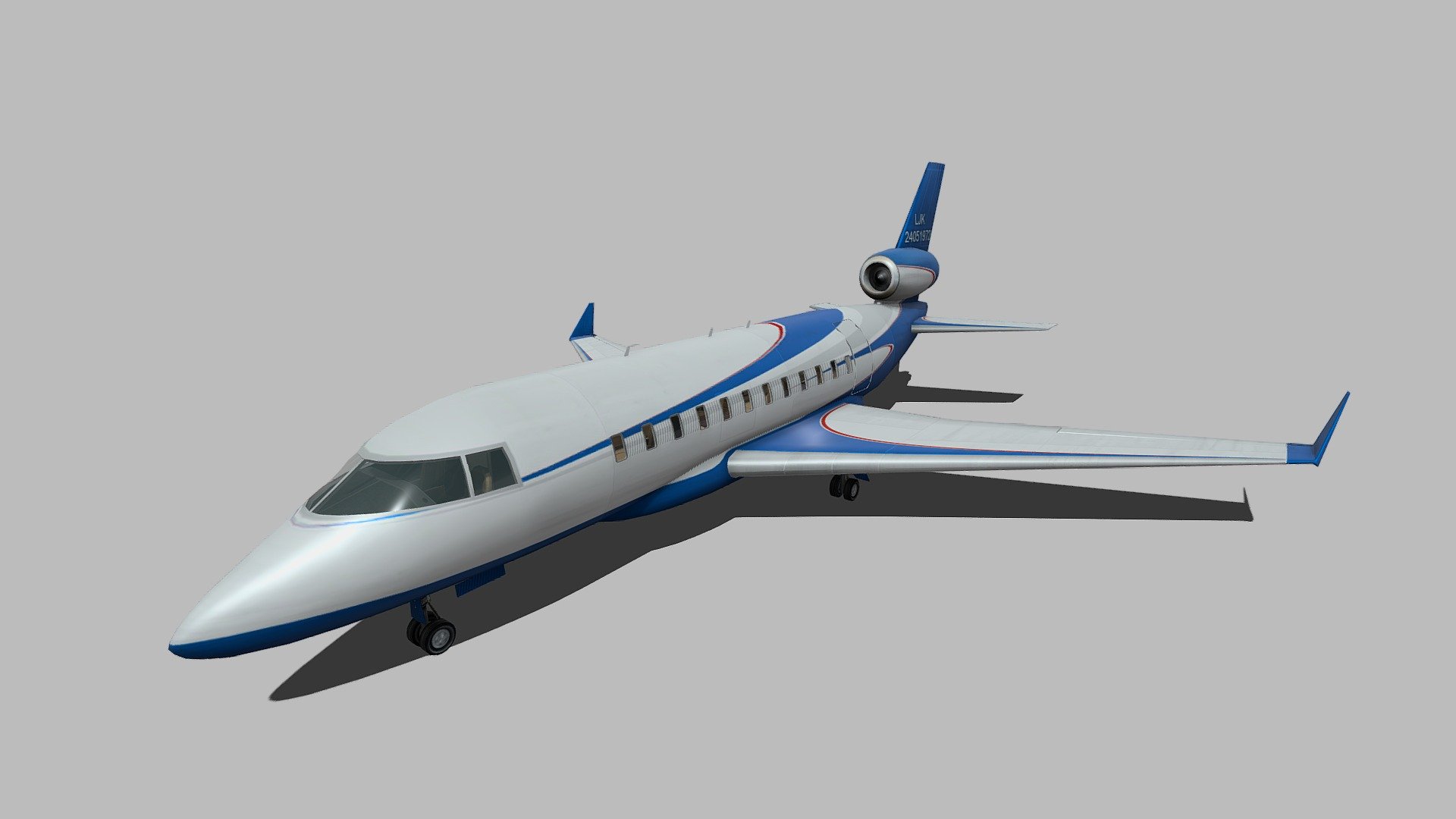 Blue Ghawar (GTA TBoGT) 3d model