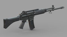 Daewoo K2 Low Poly Realisitc