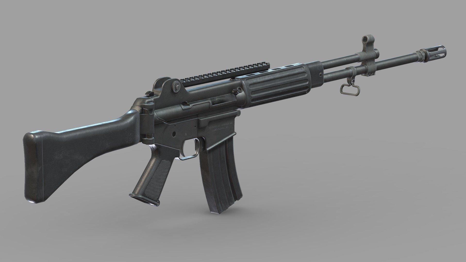 Daewoo K2 Low Poly Realisitc 3d model