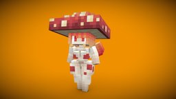 Fly Agaric Mushroom Girl