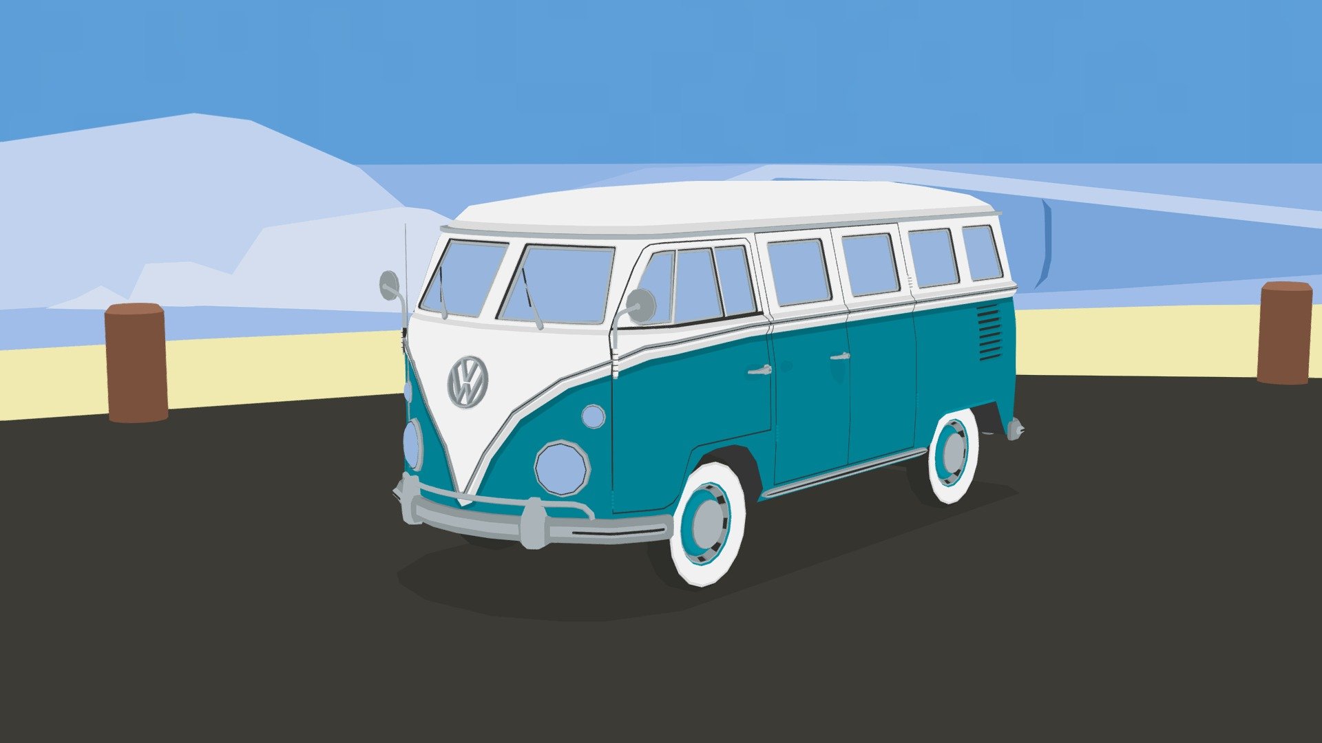 1960s Automobile (Part Three) 3d model