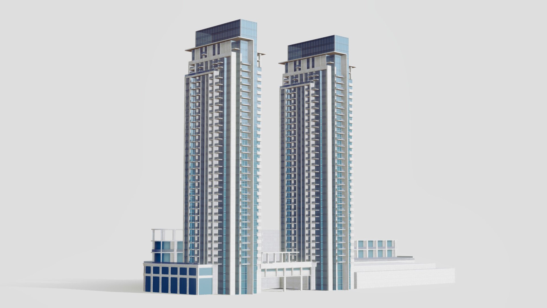 Boulevard Central 3d model