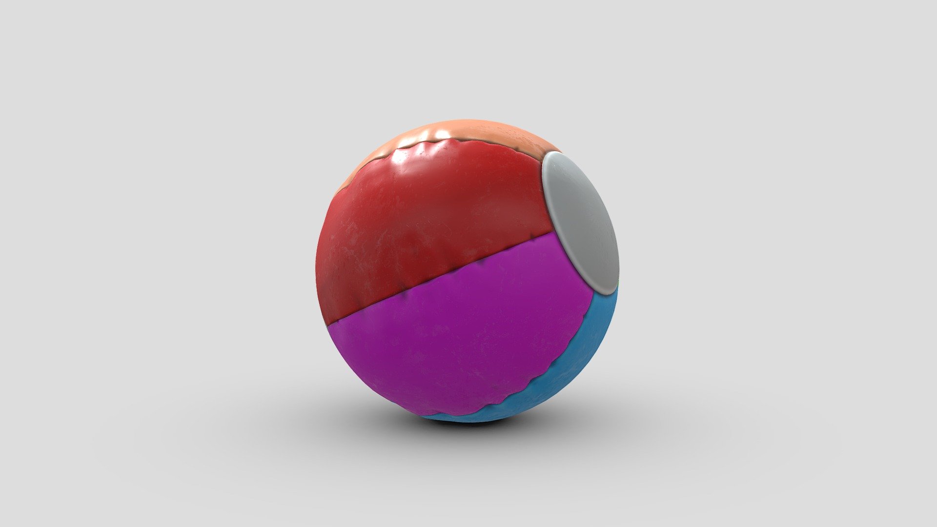 Beach Ball 3d model