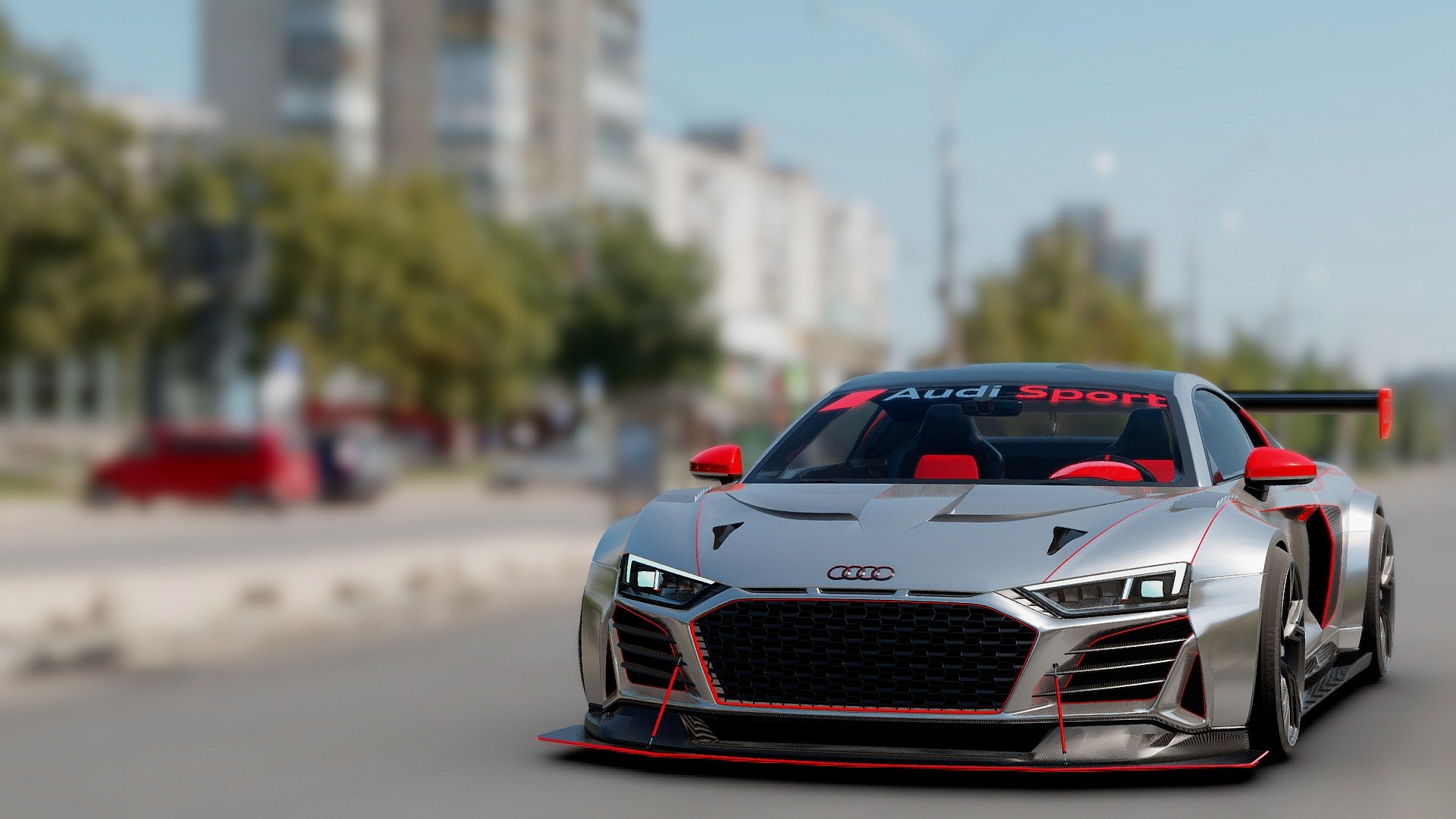 Model 3d Audi R8 V10 3d model