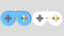 Cartoon Game Controller 1