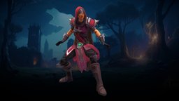 Stylized Human Female Rogue(Outfit)