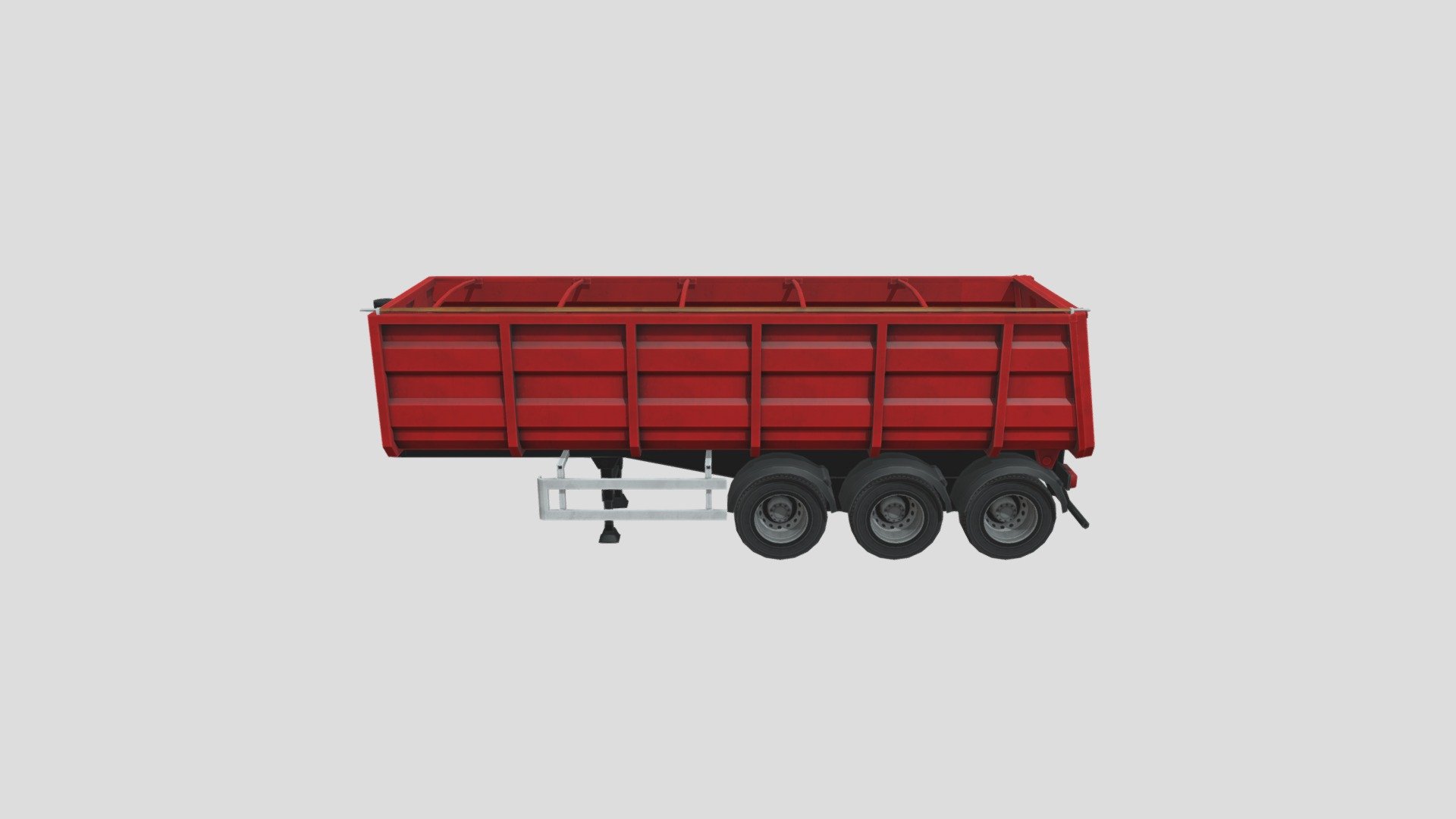 Tipper Trailer 3d model