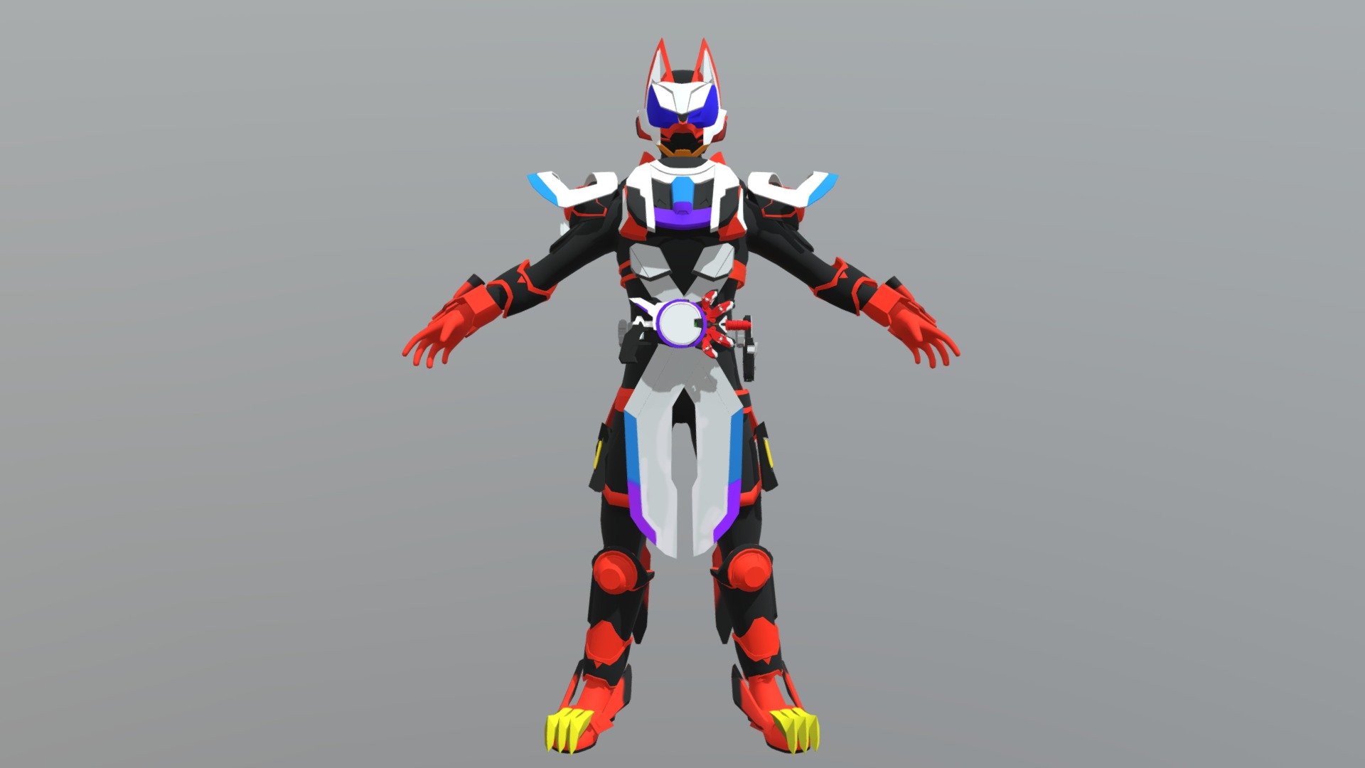 Kamen Rider Lazer Boost mark II 3d model