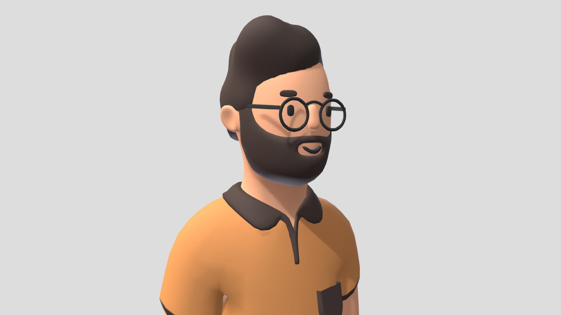 Man 03 3d model