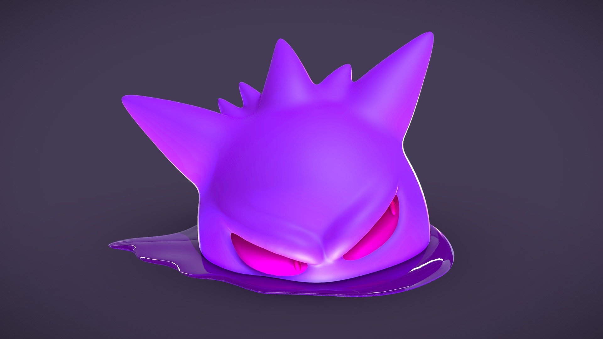 Gengar the spy 3d model