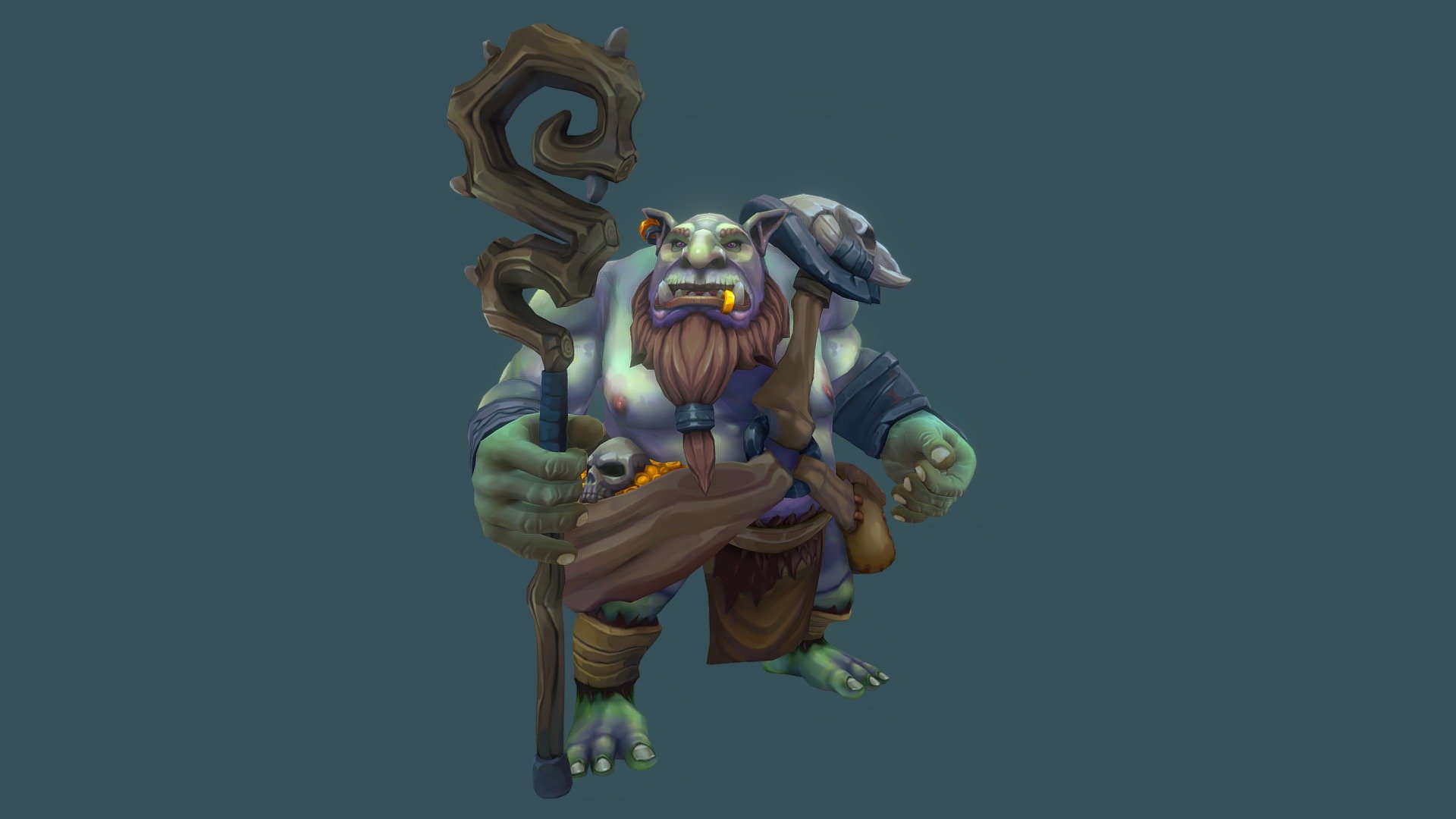 Stylized Troll 3d model