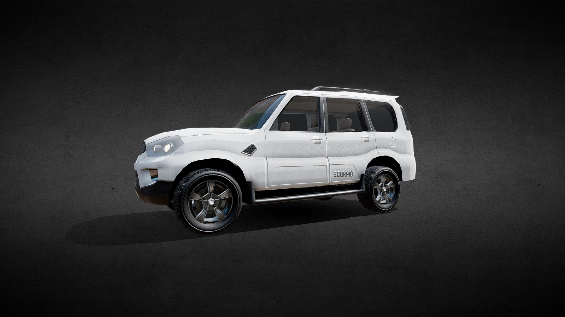 Mahindra Scorpio 3d model