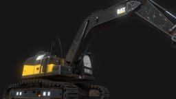 PBR Excavator (Animated)