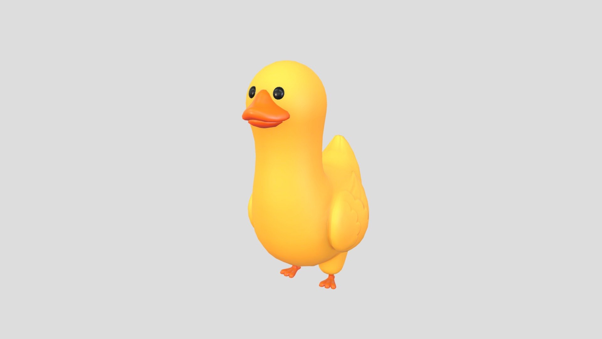 Character161 Duck 3d model