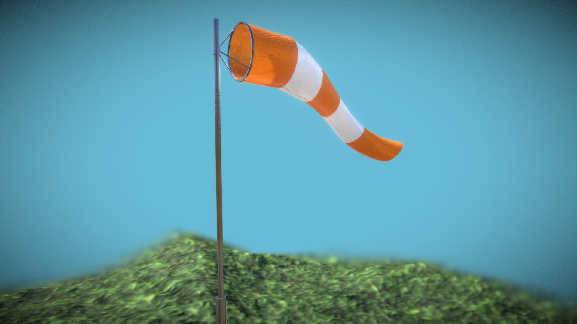 Windsock (Manga de Viento) 3d model