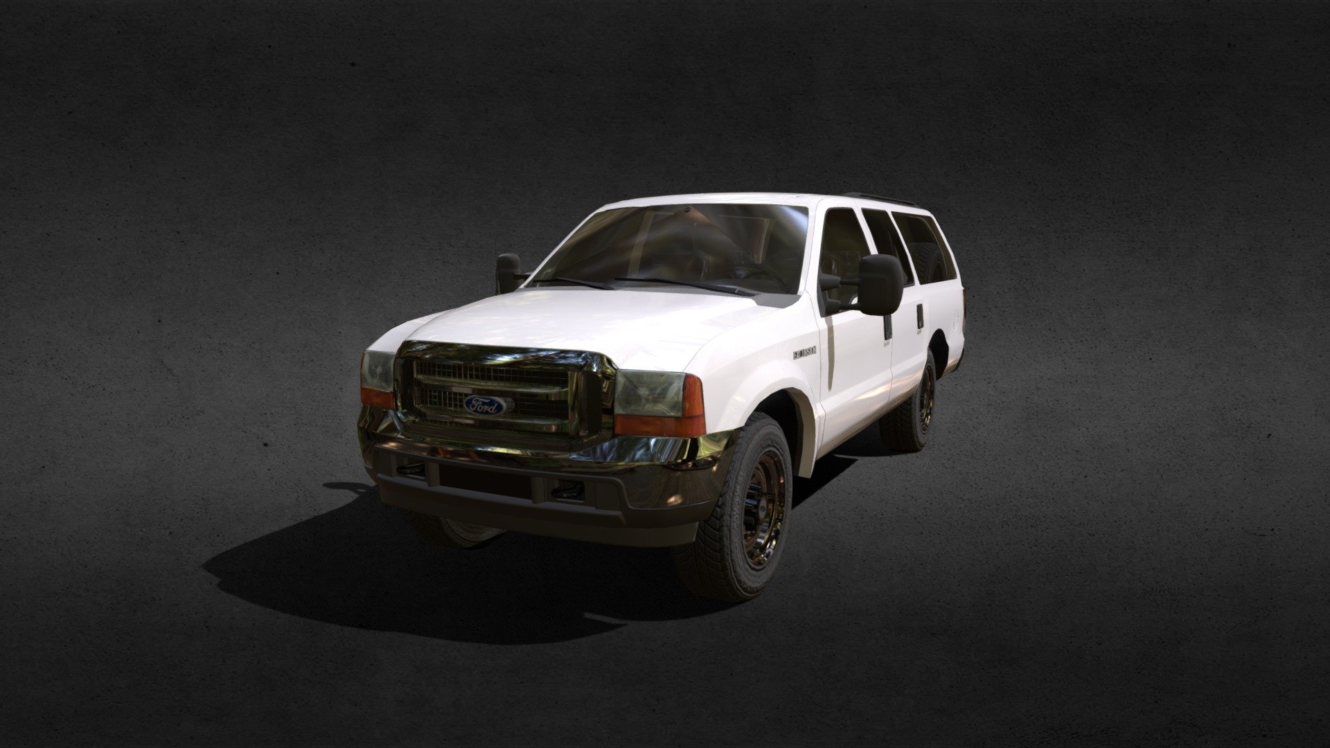 Ford Excursion 3d model