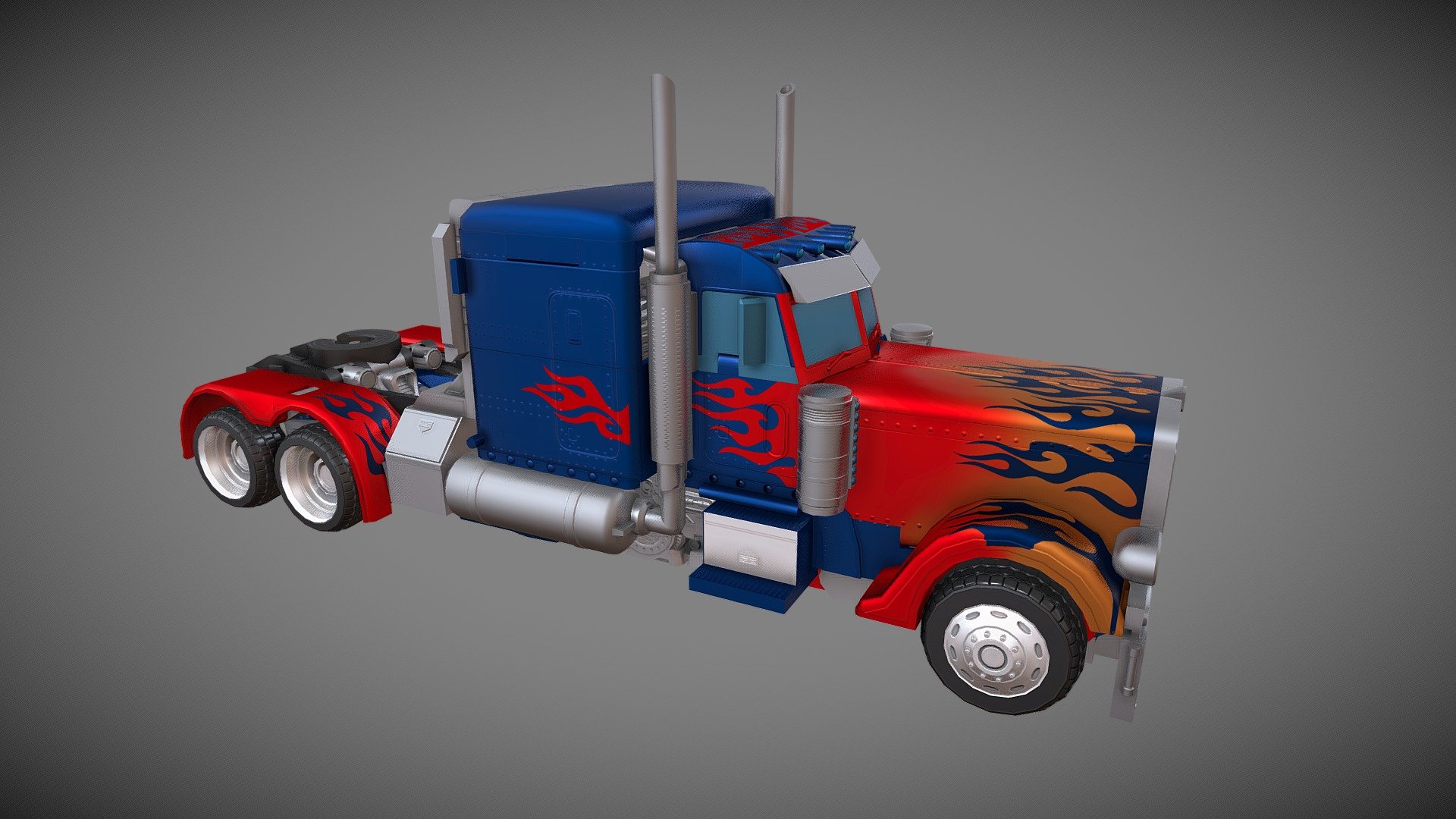 Optimus Prime (Truck Form) 3d model