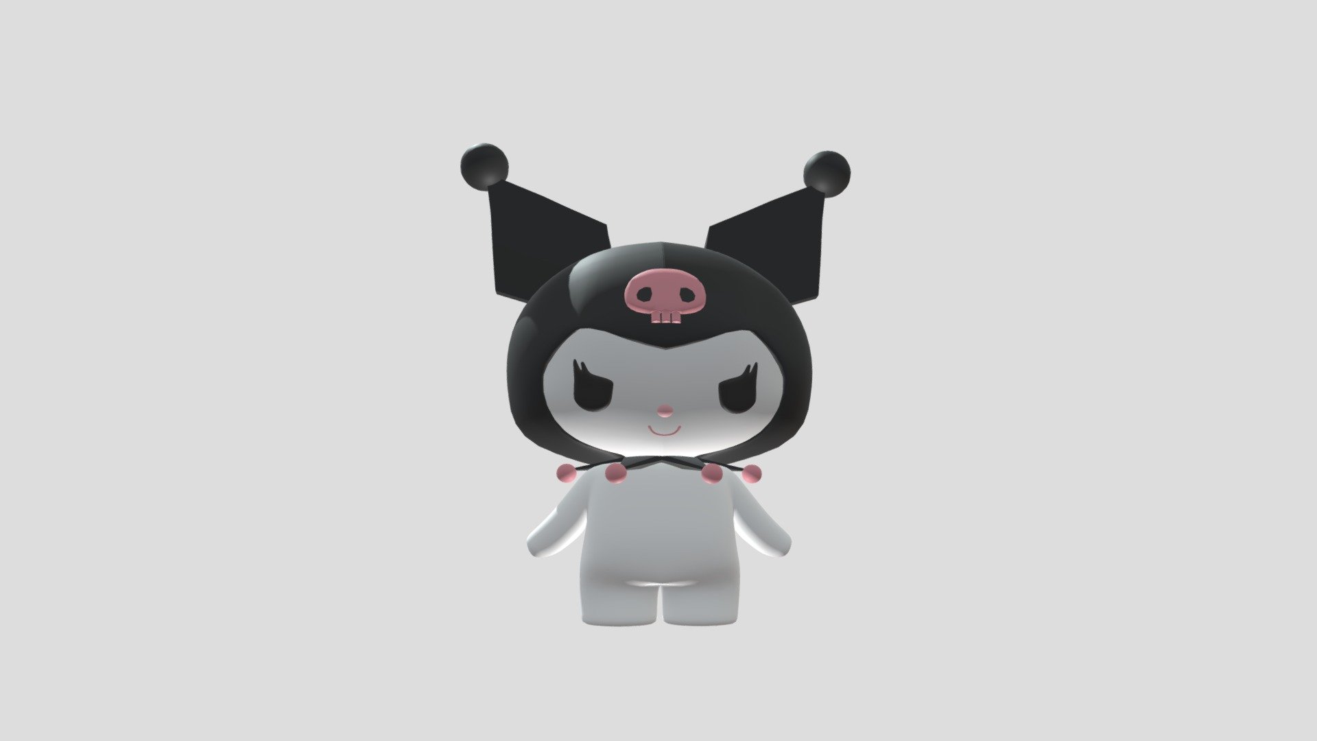 kuromi all all 3d model