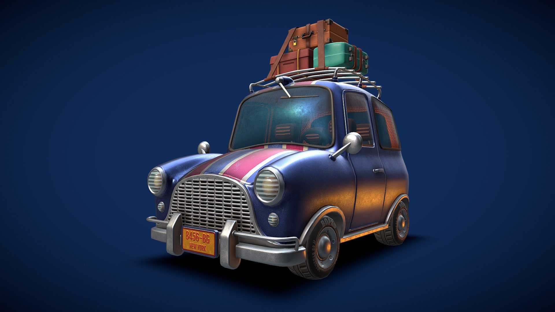 CarCartoon 3d model