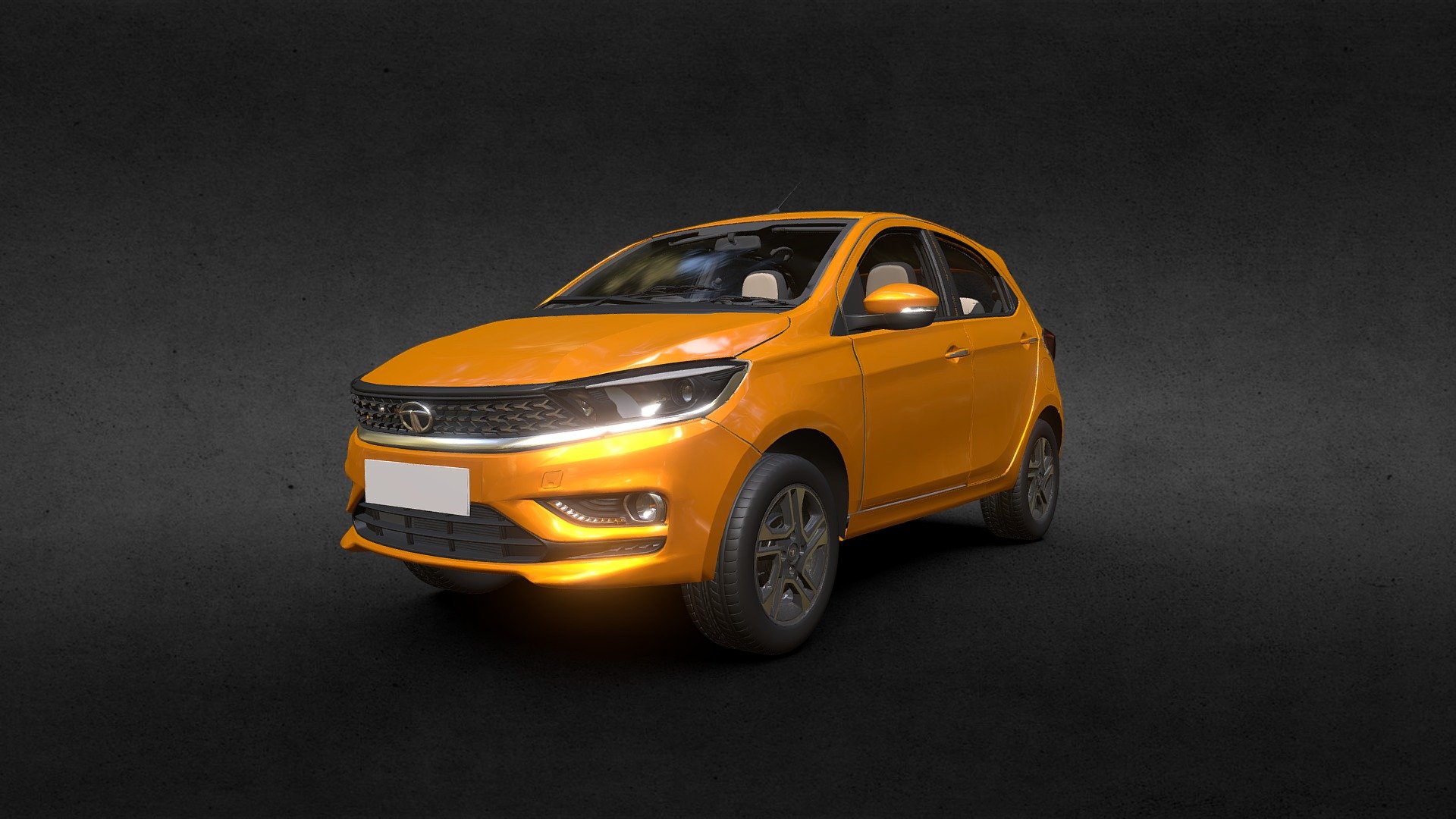 tata tiago 2021 3d model