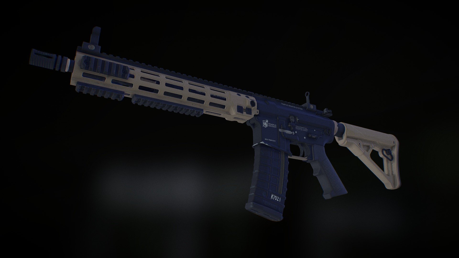 M4 (AR-15) | CoD:MWII 3d model