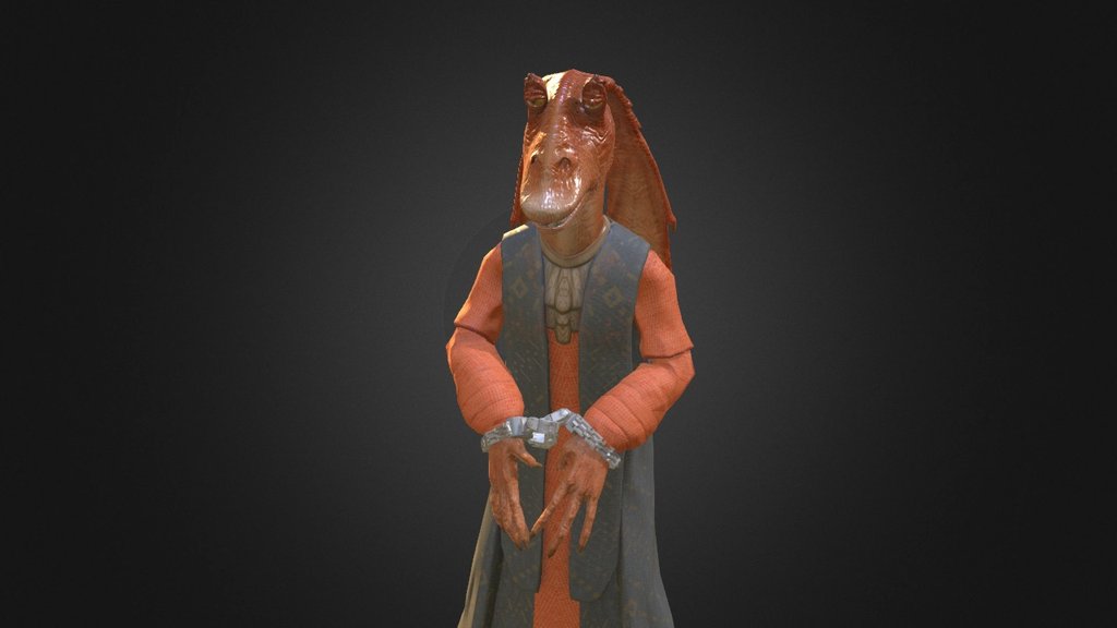 Jar Jar 3d model