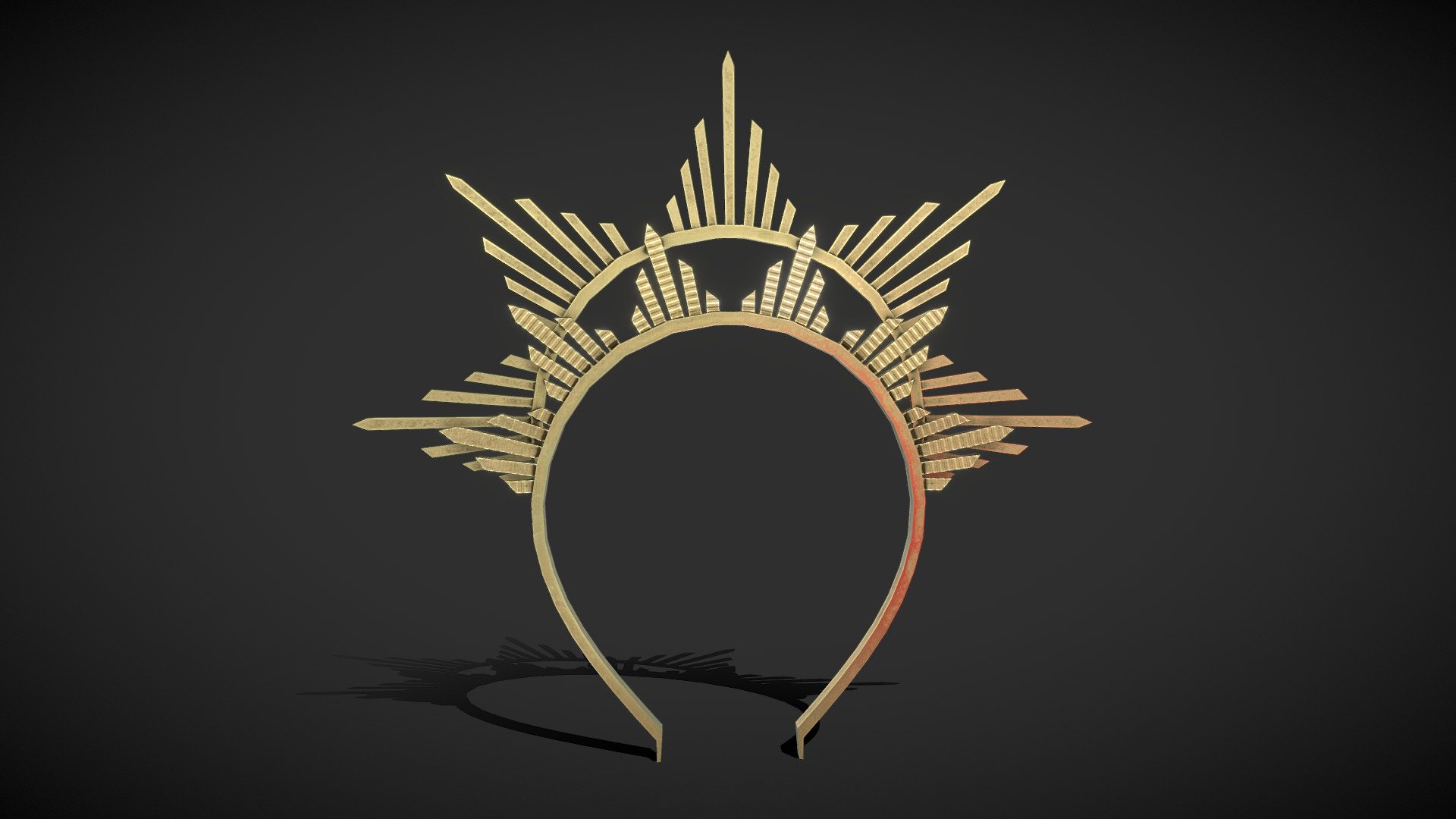 Halo Crown / Goddes Headband 3d model