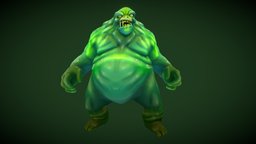 Stylized Fantasy Slime man