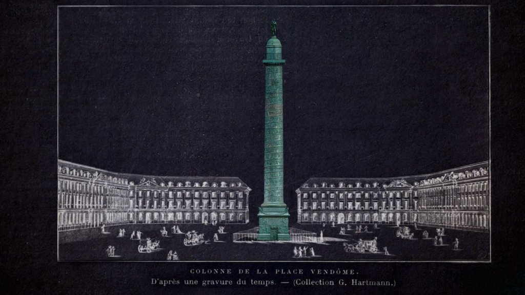 Colonne Vendôme 3d model