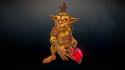 Stylized Fantasy Gremlin Shaman