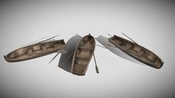 General Realistic Row Boat 3